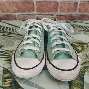 Converse Chuck Taylor Green Sz 7W, 5M